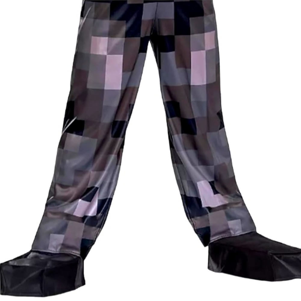 DISGUISE Minecraft Steve in Netherite Armor Halloween Costume Child’s Sz Sm 4-6 - Picture 6 of 11